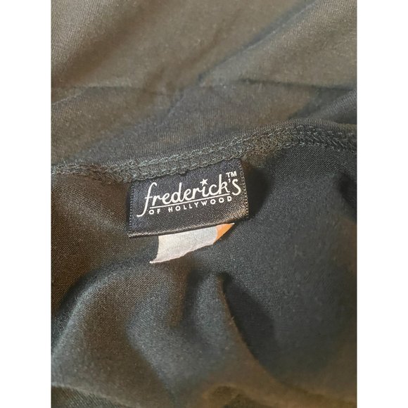 Fredricks of Hollywood black top size 2X classic comfortable - Picture 5 of 5